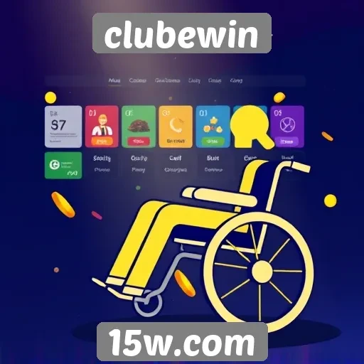 Acessibilidade e inclusão no site Clubewin